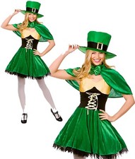Womens Leprechaun Fancy Dress