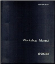 COMMER PB 1725cc PETROL VAN BUS TRUCK 1967- FACTORY REPAIR MANUAL