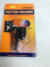 Champ Putter Holder & Ball Marker Attach to any Golf Bag NEW