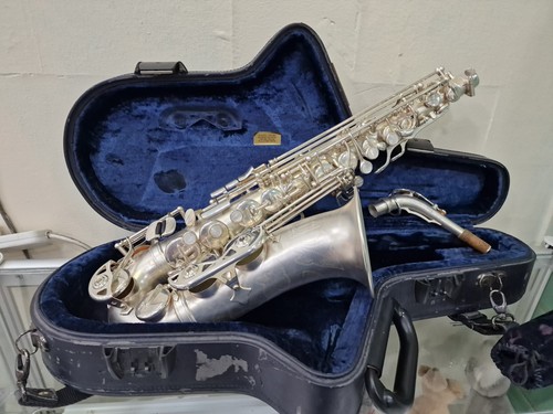 Borgoni alto saxophone silver - borgoni, saxophone,