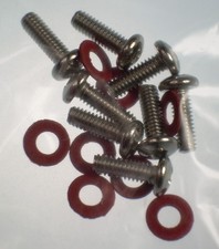 Mk2 Ford Cortina Front Indicator Lens Screws Lotus GT 1600E Brand New