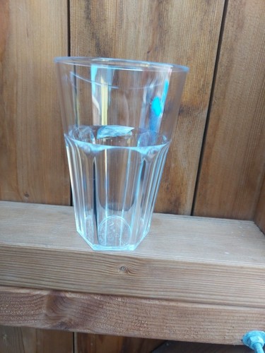 Reusable plastic glasses - 12,