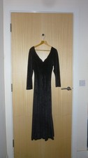 Charlotte Halton Black Evening Dress size 10