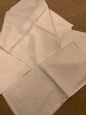 7 Thick Table Napkins Damask