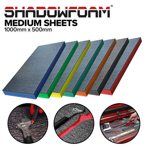 Shadow foam medium sheet cut - medium,