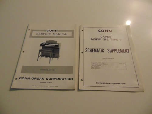 Conn organ caper 282 type - conn,