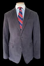 Charles Tyrwhitt Velvet Blazer Sport Coat 40R Slim Fit Emmetex Italian Fabric