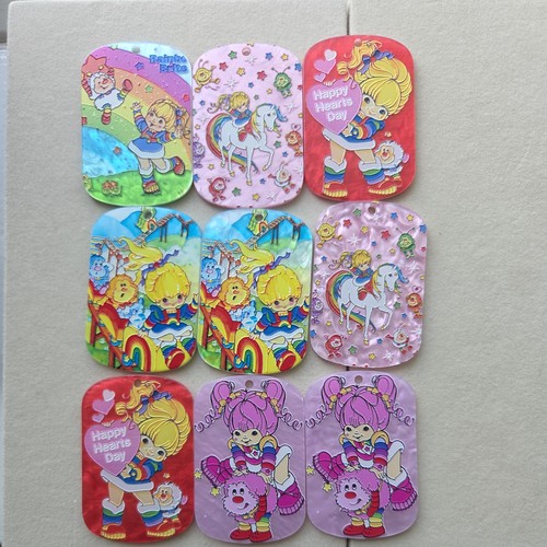 Rainbow brite inspired tags - , /