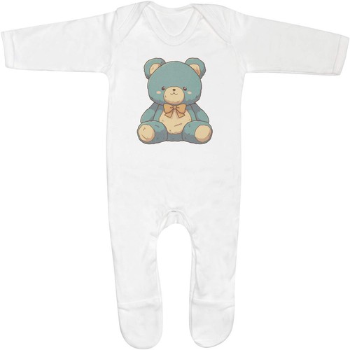 Blue teddy bear - 'blue,