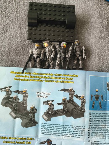 Halo mega bloks unsc silver - halo,