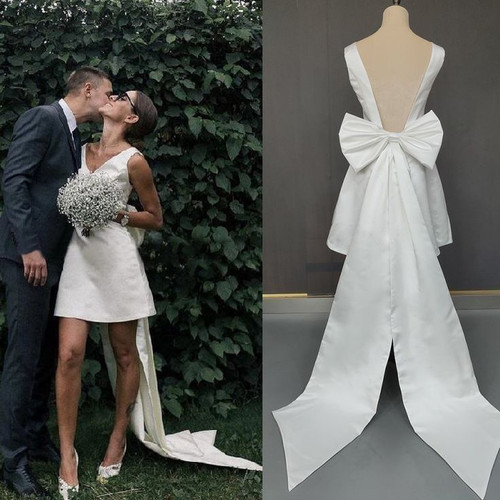 Detachable bow for wedding - detachable,