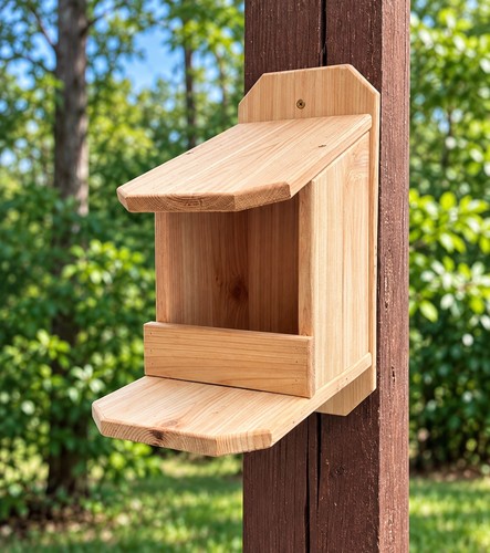 Cedar dove nesting box - dove,