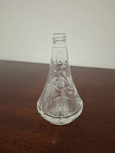 Stuart crystal perfume bottle - stuart,