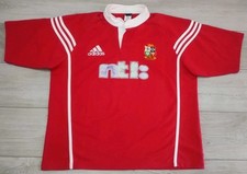 British & Irish Lions Rugby Shirt 2001 Australia Tour - Adidas XL Jersey Top I1H