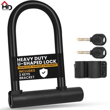 U Shaped Bike Lock With Two