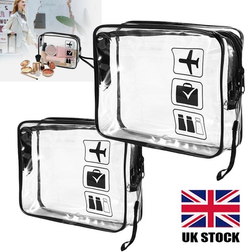 Clear toiletry bag tsa - toiletry,