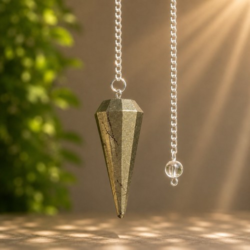 Pendulum pyrite divination - pendulum,