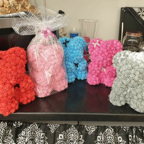 Forever rose foam - foam, bears
