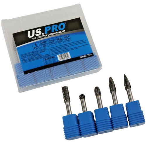 Pro 5pc tungsten carbide - us,
