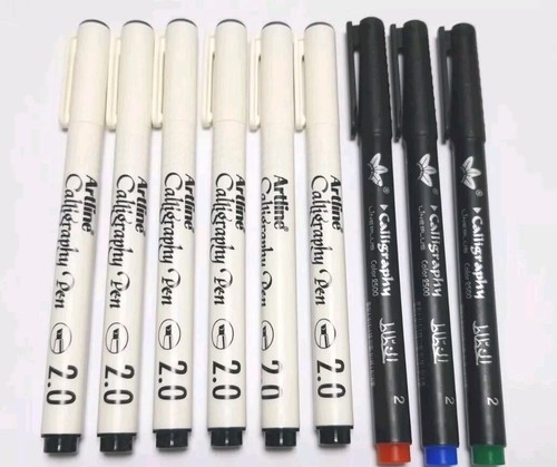 Artline chiselled nib - x,