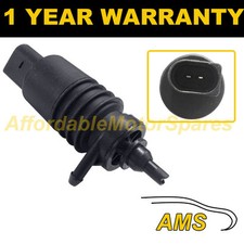 FOR BMW 3 SERIES E36 E46 97-05 FRONT SINGLE OUTLET WINDSCREEN WASHER WATER PUMP