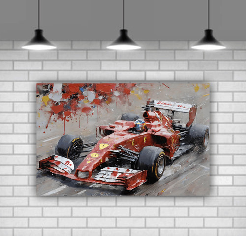 Racing canvas wall art - racing,