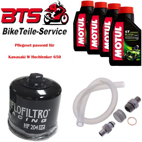Set oil filter drain plug - 4l,