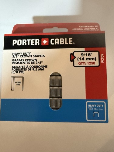 Porter cable staples heavy - cable,