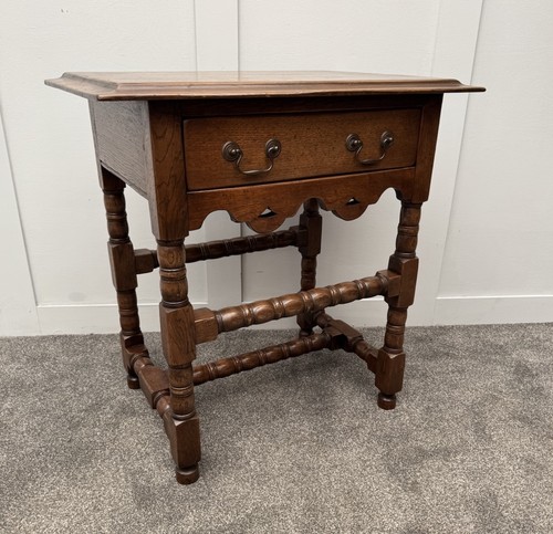 Antique style solid oak table - oak,