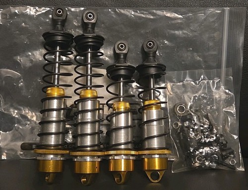 Rcawd aluminum big bore shocks - aluminum,