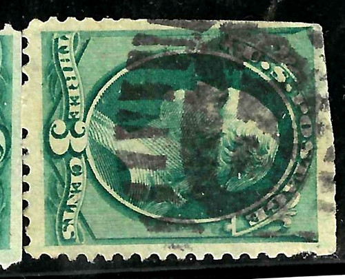157 fancy cancel - el-157,