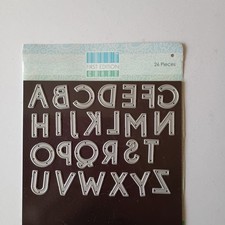 First Edition Alphabet Dies With Magnetic Sheet Uppercase FEDIE051 Rare