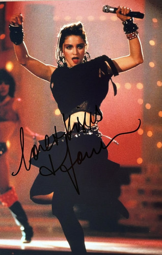 Madonna autograph hand signed - madonna,
