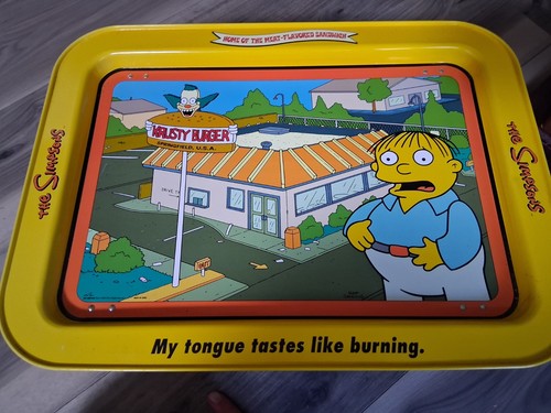 Simpsons vintage metal food - simpsons,