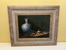 Oil on panel, STILL LIFE