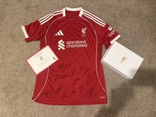 Signed Liverpool FC Shirt