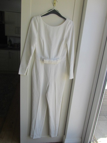 Reiss cream bow front - cream,