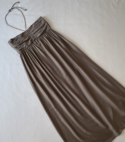 Perla taupe khaki maxi - la,