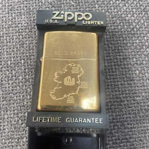 Zippo brass lighter - zippo,