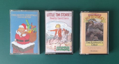 Vintage childrens cassette - 3x,
