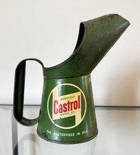 Vintage Retro 1959 Castrol Motor Oil Pint Pourer Automobilia Advertising Sign