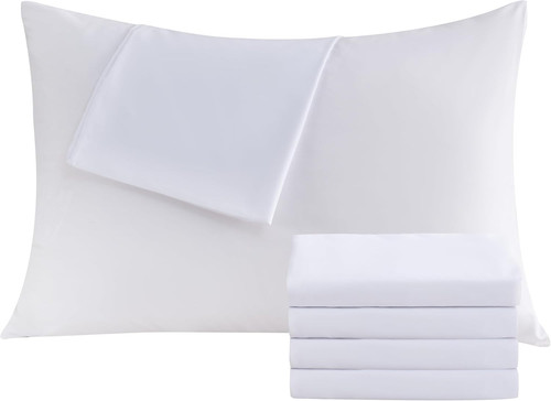 White pillowcases queen - white, 4