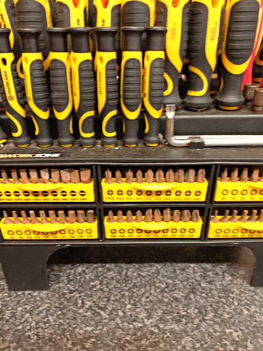 Screwdrivers and bit set - and,