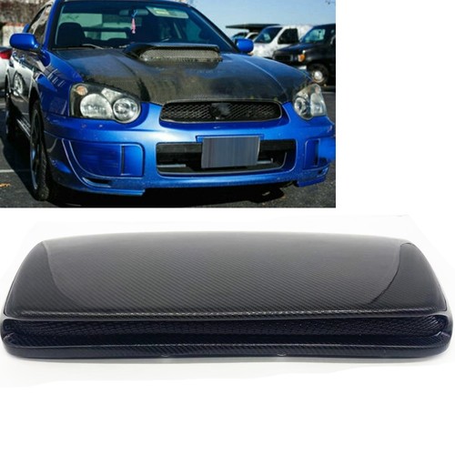Carbon fiber hood scoop - fiber, bonnet