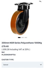 BNIB Pair of 200mm Extra Heavy