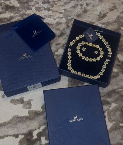 Swarovski yellow gold plated - yellow,