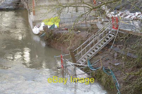 Photo 6x4 pier river teme - river,