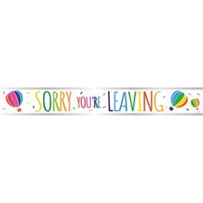 9ft Colourful Sorry You're