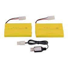 2x 9.6V 700mAh Ni-Cd AA