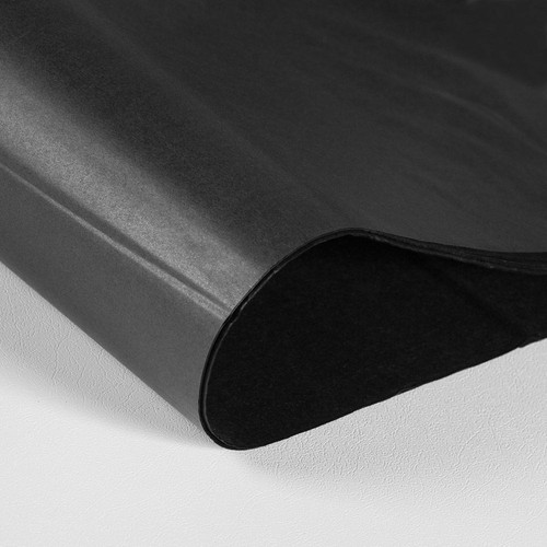 Black tissue paper 500 - 500, 750mm